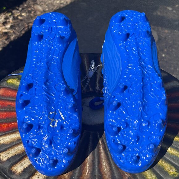 Under Armour Boys' Blur Select MC Jr. Cleats - Blue – 5 - Picture 4 of 12